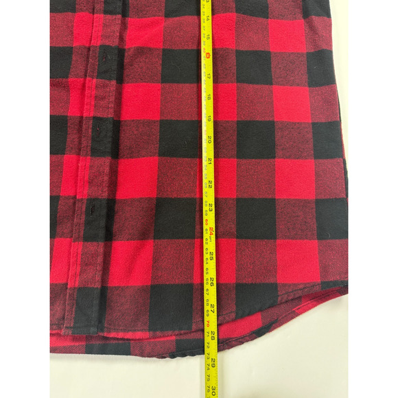 Red And Black Lumberjack Flannel Montana Knife Company Size Small - Picture 5 of 7